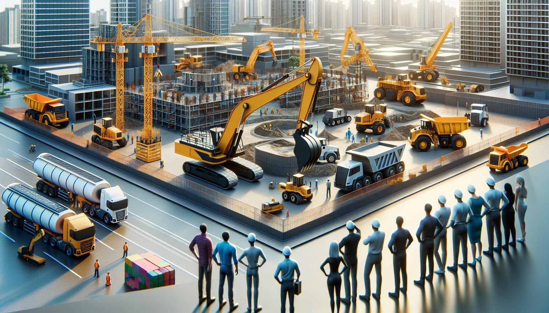 Maquinaria autónoma: Revolucionando la construcción en Barranquilla con IA y IoT