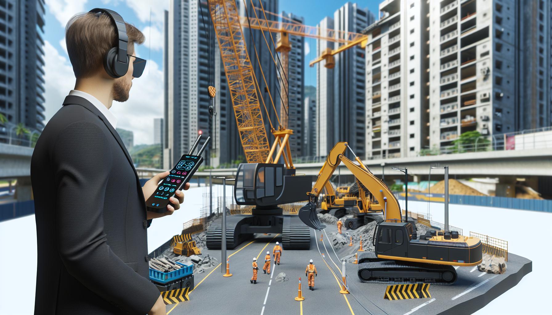 Mejora la Seguridad y Eficiencia con Sistemas de Control Remoto para Grúas y Excavadoras
