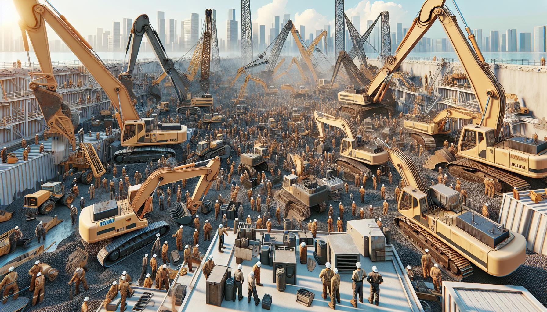 Tipos de Excavadoras y sus Aplicaciones: Guía Completa para la Construcción y Minería