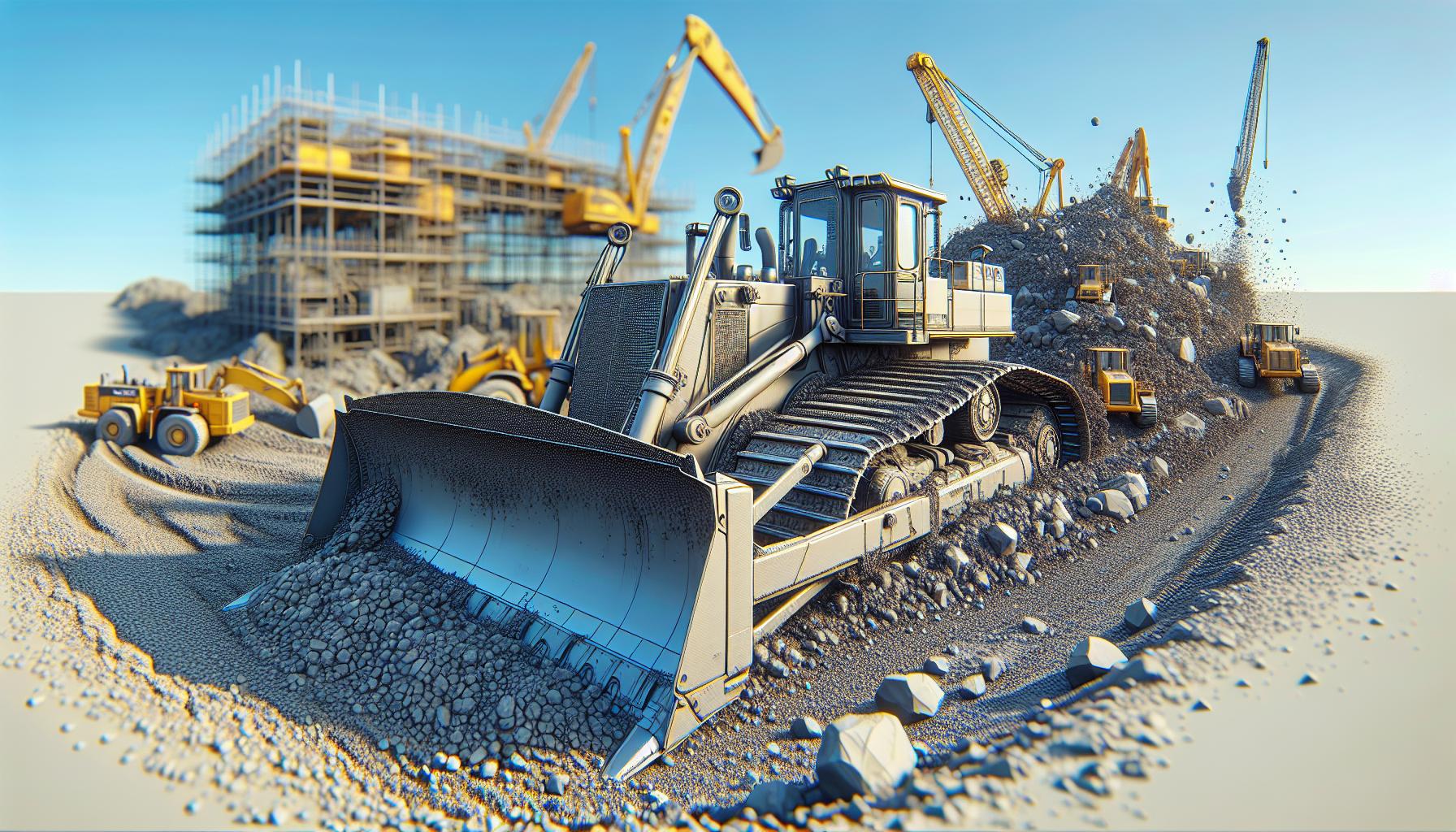 Cómo los Bulldozers Optimizan Movimientos de Tierra en Construcción