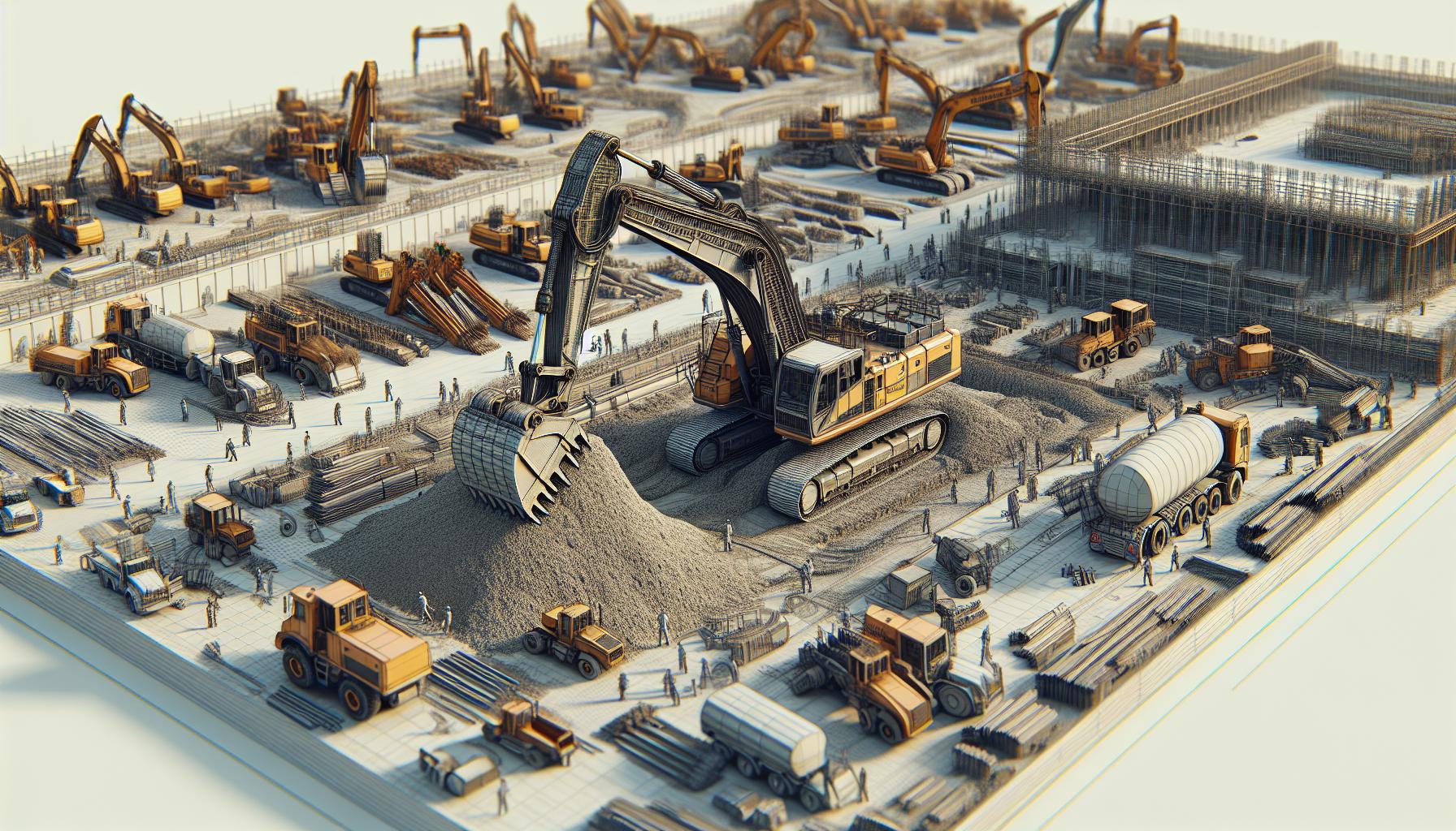 Usos de Excavadoras en Construcción: Eficiencia y Precisión en Cada Proyecto